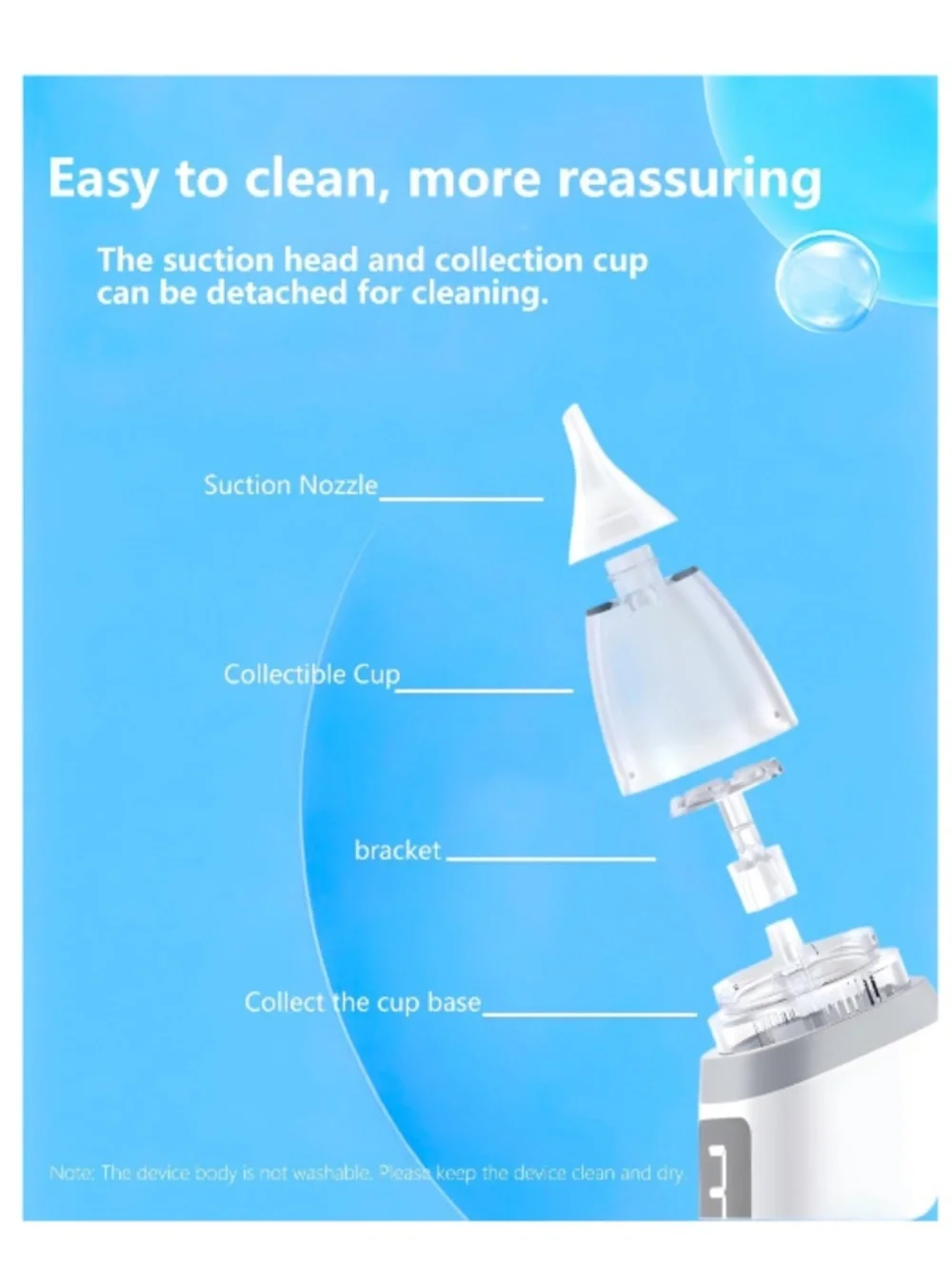 Baby Nasal Aspirator Rechargeable